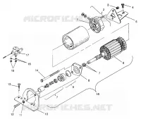 MOTOR DE ARRANQUE XLT TOURING 0973357 and EUROPEAN XLT TOURING E973357 (4937723772D002)