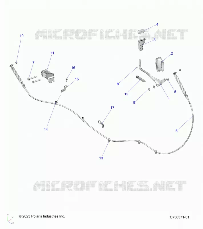 TREN, GEAR SELECTOR