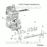 MOTOR, MOUNTING & LONG BLOCK