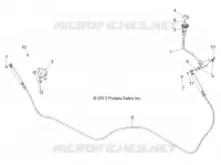 TREN, SHIFT LEVER AND CABLE