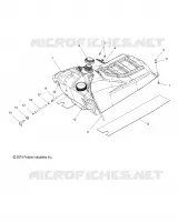 SISTEMA DE COMBUSTIBLE, FUEL TANK ASM.