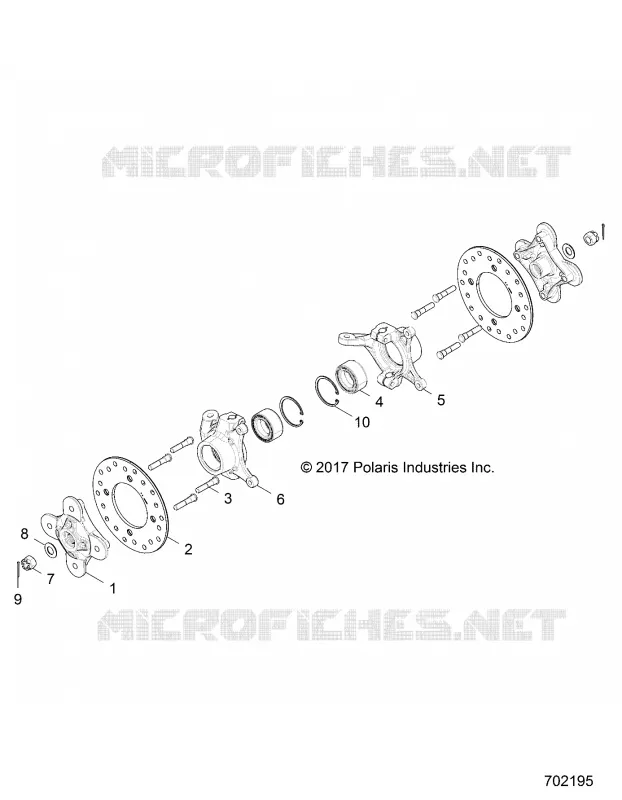 SUSPENSION DELANTERA CARRIER AND HUB