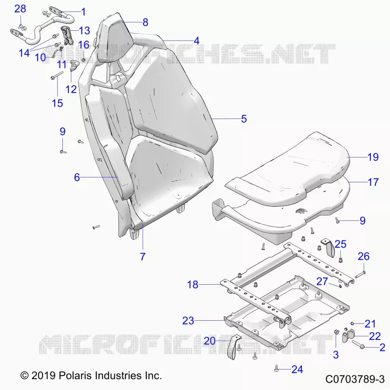 ASIENTO ASM. REAR