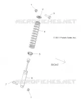 SUSPENSION, SHOCK TRASERO MOUNTING