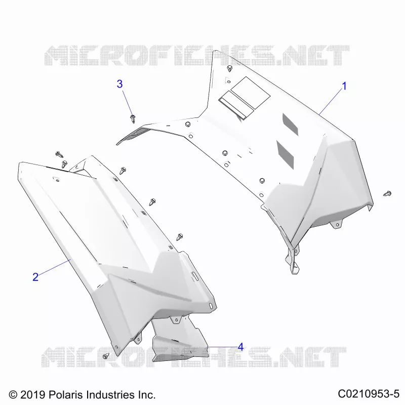 CARROCERÍA POSTERIOR CAB AND HEAT SHIELDS