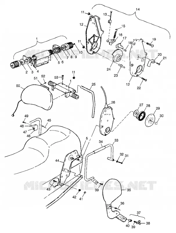 RESPALDO CLASSIC TOURING 0983365 and  EUROPEAN CLASSIC TOURING E983365 (4942484248A007)