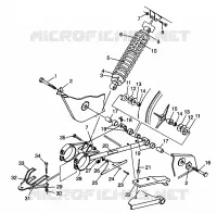 El balanceo del brazo y CHOQUE XPLORER 300 W98CC28C (4945264526B014)