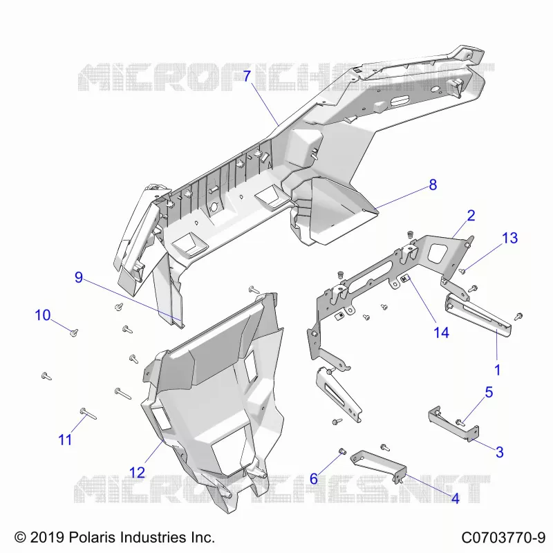 CARROCERÍA POSTERIOR BUMPER