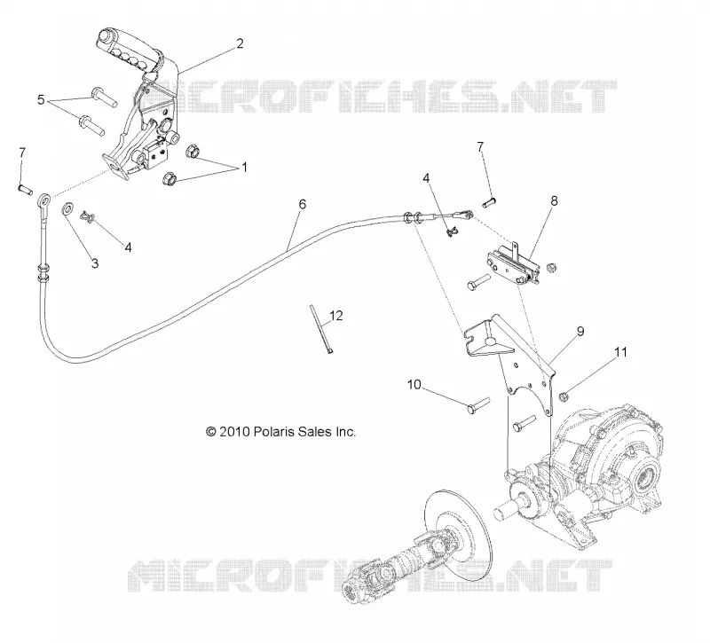 FRENO DE MANO FRENO ASM.