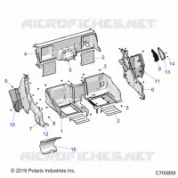 CARROCERÍA POSTERIOR CLOSEOFF, FENDERS AND FLOOR