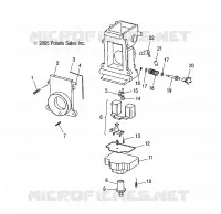 MOTOR, CARBURADOR, LOWER