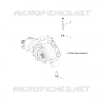 DRIVE TRAIN, MONTAJE DE ENGRANAJES, FRONT