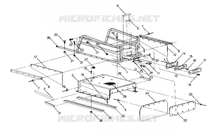 RACK AND TÚNEL EXTENSION Supertrak Updated 10/88 (4915871587019A)