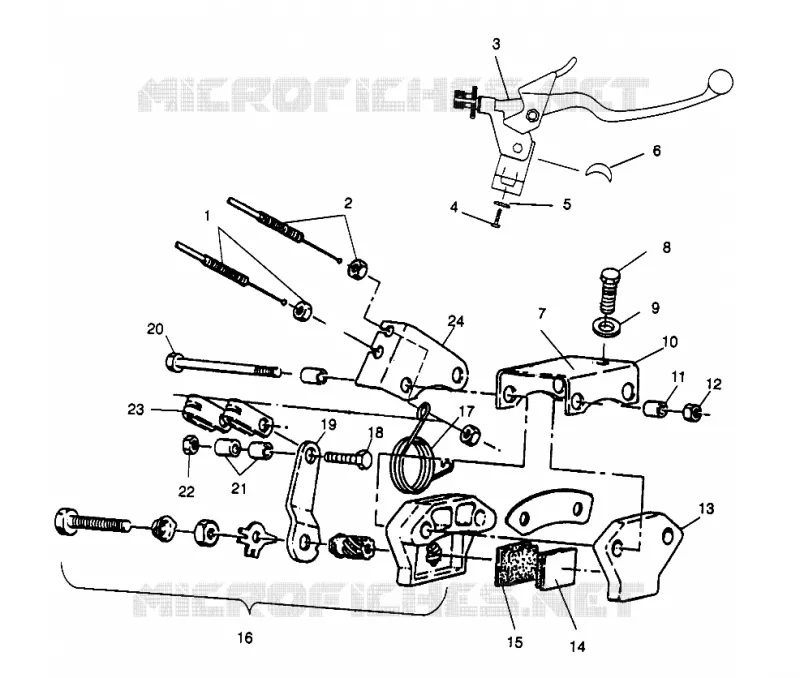 FRENO EUROPEAN WIDETRAK GT E962061 (4931623162B013)