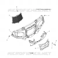BODY, FRONT PARACHOQUES AND MOUNTING