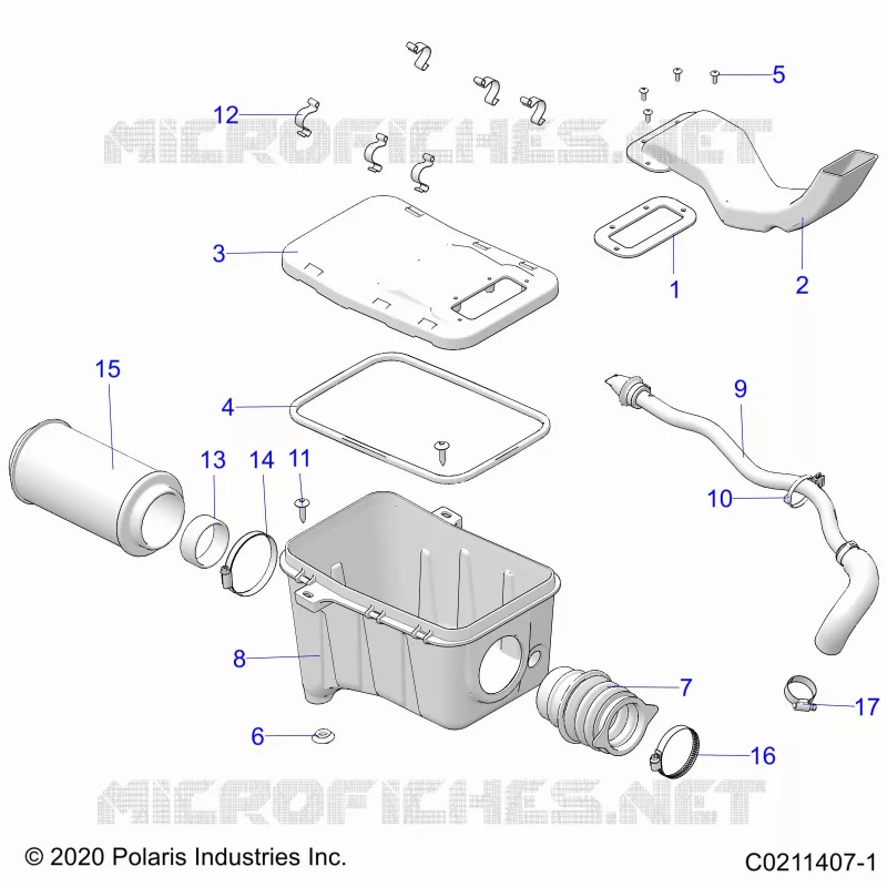 ENGINE, TOMA DE AIRE SYSTEM