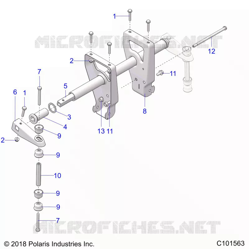 SUSPENSION, BARRA DE TORSIÃ“N