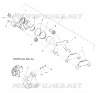 FRENO TRASERO CALIPER