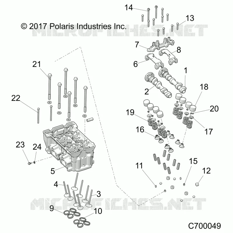 CILINDRO HEAD AND VALVES