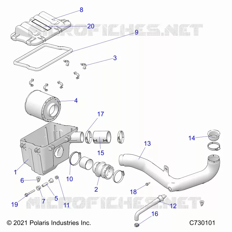 ENGINE, TOMA DE AIRE SYSTEM
