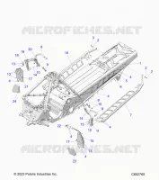 CHASIS, FOOTRESTS, AND RUNNING BOARDS