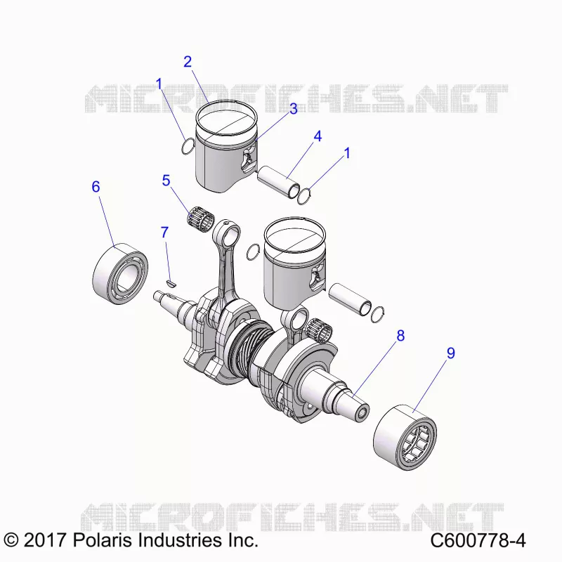 ENGINE, PISTON AND CIGUEÑAL