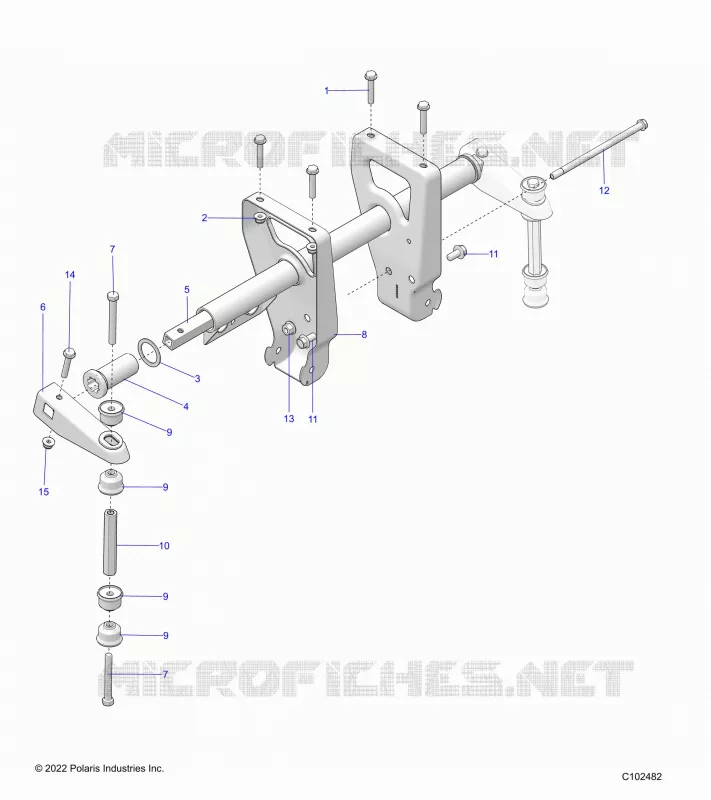 SUSPENSION, BARRA DE TORSIÃ“N