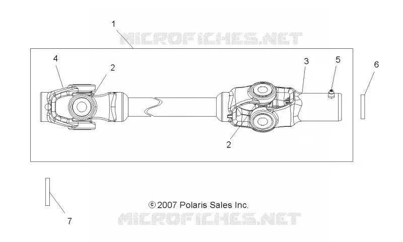 DRIVE TRAIN, FRONT DEL EJE DE PROPULSIÃN