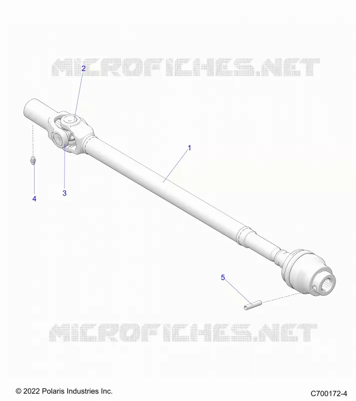 TREN, FRONT PROP SHAFT