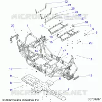 CHASSIS, MAIN FRAME AND ESQUÃD PLATES