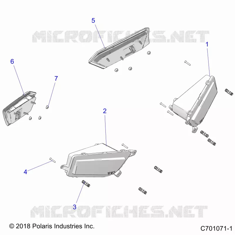 ELECTRICA, HEADLIGHTS AND TAILLIGHTS