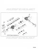 DRIVE TRAIN, PRINCIPAL GEARCASE INTERNALS