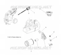 ENGINE, FILTRO DE ACEITE AND DIPSTICK