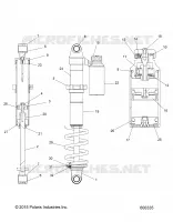 SUSPENSION, SHOCK TRASERO TRACK (7044566)