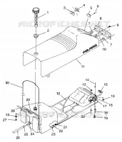 ASIENTO Y TANQUE DE GAS