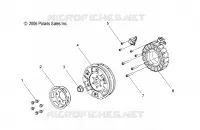 MOTOR, STATOR and VOLANTE