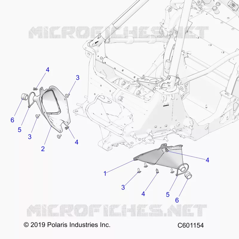 CHASIS, TIE ROD BOOT ASM.