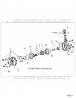 TREN, FRONT GEARCASE (FROM 8/15/19)