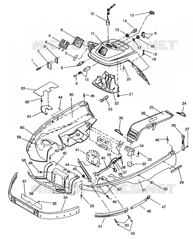 NOSEPAN y consola ASSEMBLY LITE E943433 (49273427340003)