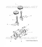 ENGINE, CIGUEÑAL AND PISTON