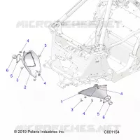 CHASIS, TIE ROD BOOT ASM.