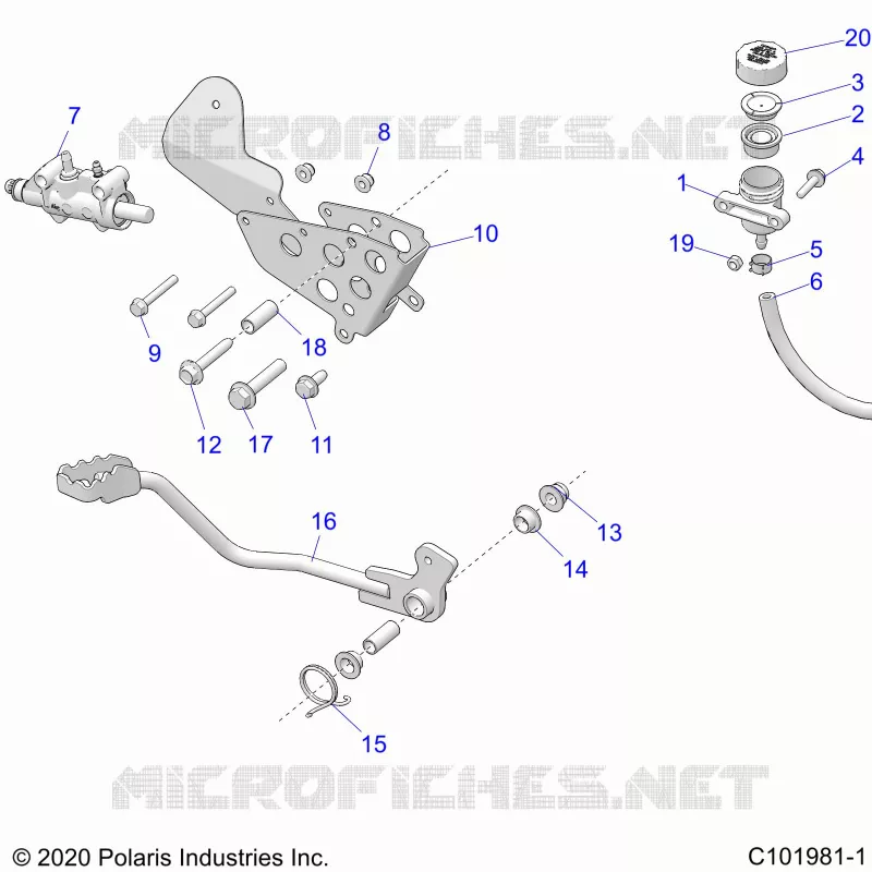 BRAKES, BRAKE PEDAL AND CILINDRO MAESTRO