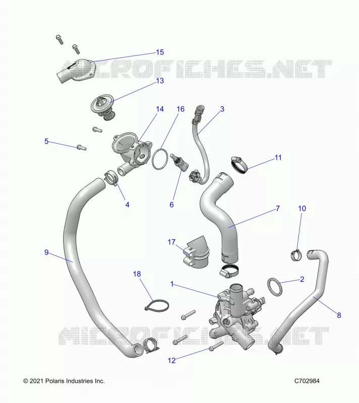 MOTOR, WATERPUMP AND BYPASS