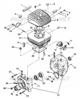 CAJA DEL CIGÜEÑAL AND CILINDRO 4X4 250 W938127 (4924042404034A)