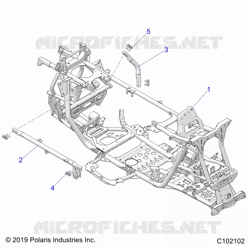CHASSIS, MAIN BASTIDOR
