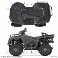 ETIQUETASS, GRAPHIC- A23SHE57FS/S57FS/CS/CP (900573)