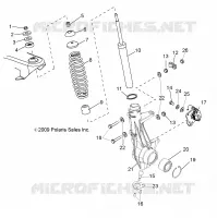SUSPENSION, PUNTAL DELANTERO