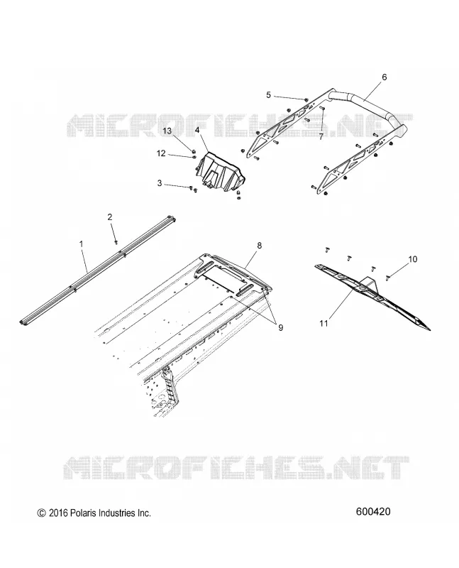 TOPE POSTERIOR, SNOWFLAP Y TAILIGHT CUBIERTA