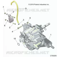 TREN, MAIN GEARCASE MOUNTING
