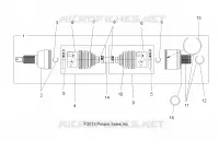 DRIVE TRAIN, DRIVE EJE TRASERO
